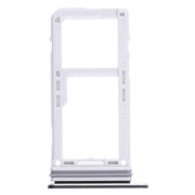 For Galaxy Note 8 2 SIM Card Tray / Micro SD Card Tray (Black)
