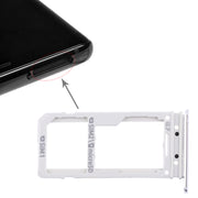 For Galaxy Note 8 2 SIM Card Tray / Micro SD Card Tray (Silver)