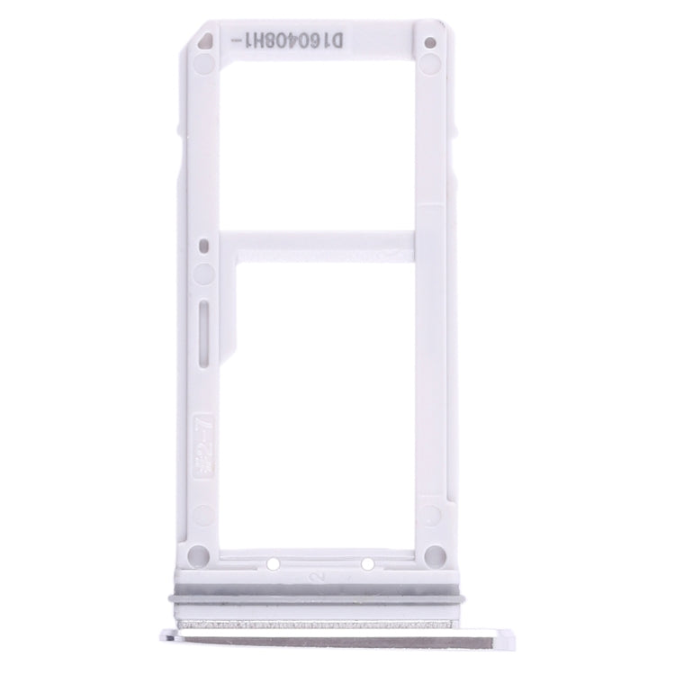 For Galaxy S7 2 SIM Card Tray / Micro SD Card Tray (White)