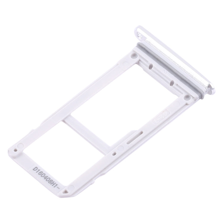 For Galaxy S7 2 SIM Card Tray / Micro SD Card Tray (White)