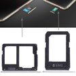 For Galaxy A5108 / A7108 2 SIM Card Tray + Micro SD Card Tray (White) - free shipping - PMc TechLife - Order now!