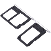 For Galaxy A5108 / A7108 2 SIM Card Tray + Micro SD Card Tray (White)