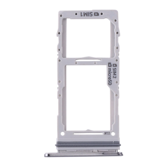 For Samsung Galaxy S20+ / Galaxy S20 Ultra SIM Card Tray + SIM Card Tray / Micro SD Card Tray (Grey)