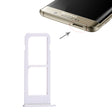 For Galaxy S6 Edge plus / S6 Edge+ 2 SIM Card Tray (Silver) - free shipping - PMc TechLife - Order now!