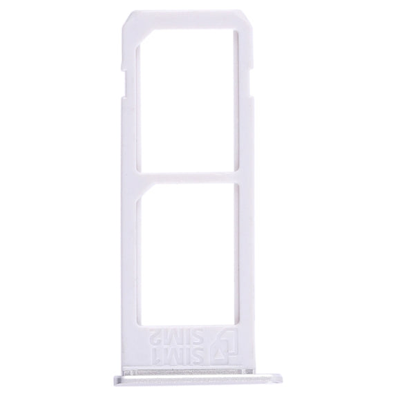 For Galaxy S6 Edge plus / S6 Edge+ 2 SIM Card Tray (Silver)