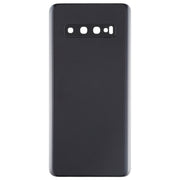 For Galaxy S10 Battery Back Cover with Camera Lens (Black)