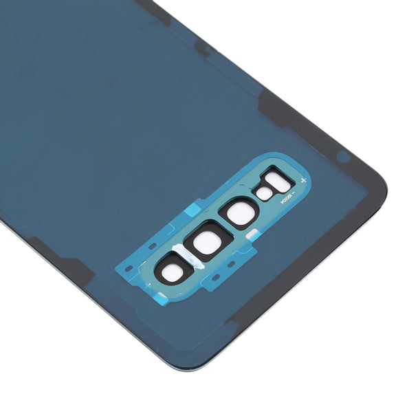 For Galaxy S10 Battery Back Cover with Camera Lens (Green)