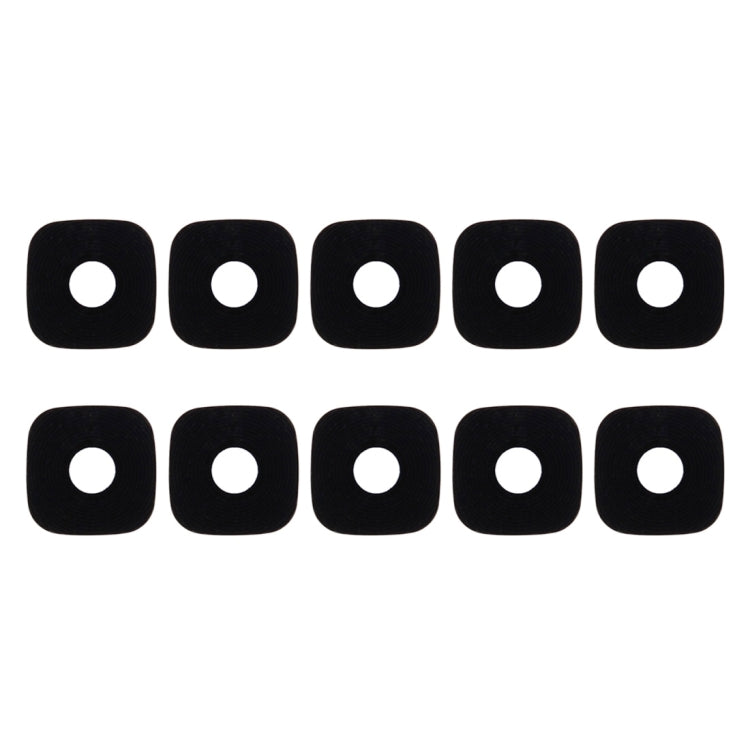 For Galaxy C9 Pro / C9000 10pcs Back Camera Lens(Black)
