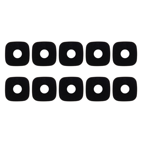 For Galaxy C9 Pro / C9000 10pcs Back Camera Lens(Black)
