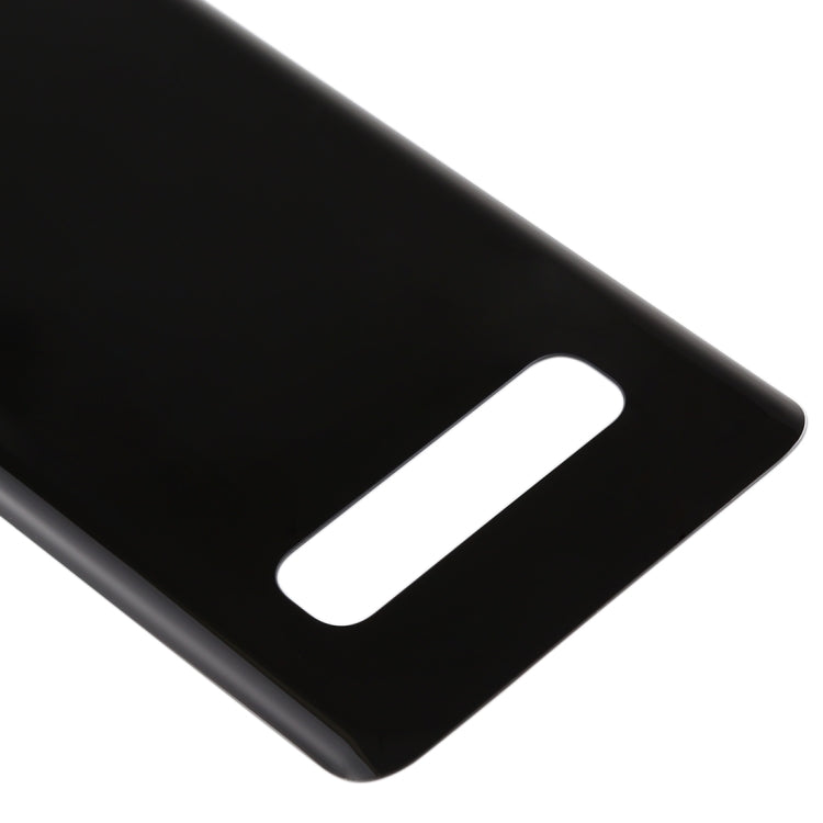 For Galaxy S10+ Battery Back Cover (Black)