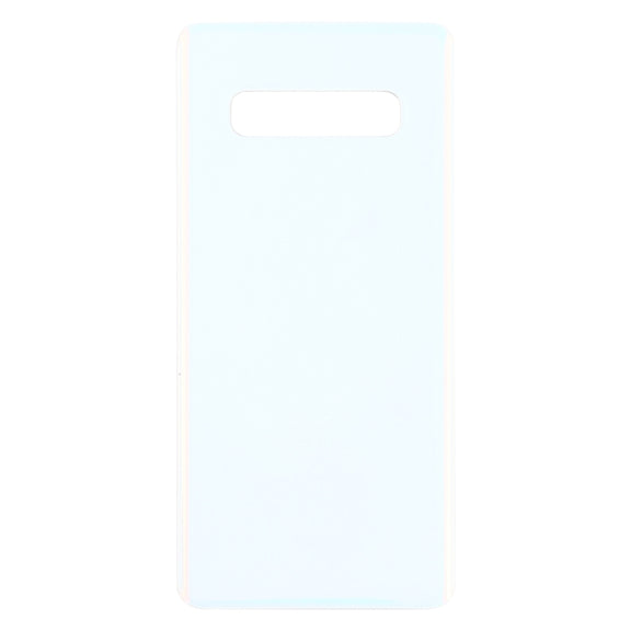 For Galaxy S10+ Battery Back Cover (White)