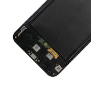 Original LCD Screen with Frame for Galaxy A50 SM-A505F with Digitizer Full Assembly(Black)