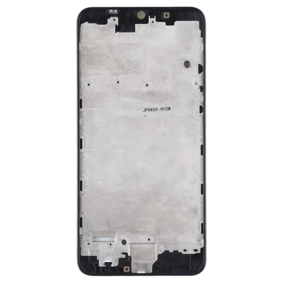 For Galaxy A10  Front Housing LCD Frame Bezel Plate (Black)