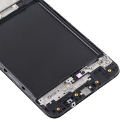 For Galaxy A10  Front Housing LCD Frame Bezel Plate (Black)