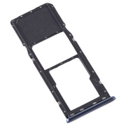 For Galaxy A7 (2018) / A750F SIM Card Tray + Micro SD Card Tray (Black)