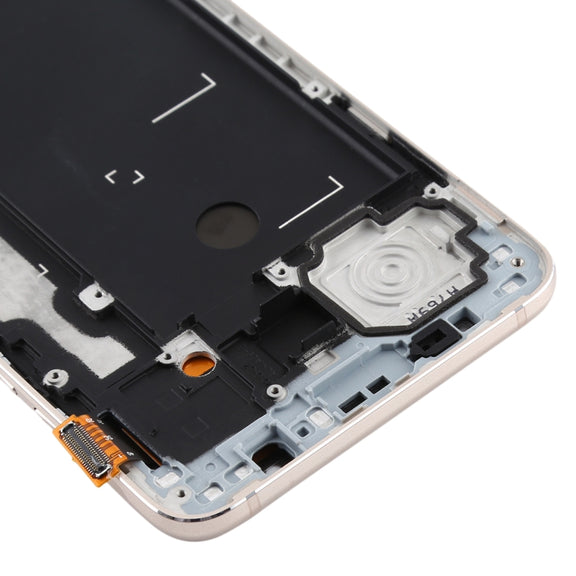 TFT LCD Screen for Galaxy J7 (2016) / J710F Digitizer Full Assembly with Frame (Gold)