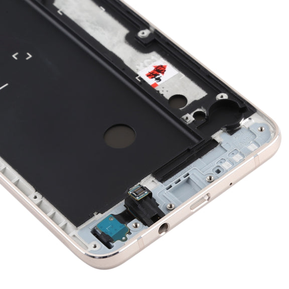 TFT LCD Screen for Galaxy J7 (2016) / J710F Digitizer Full Assembly with Frame (Gold)