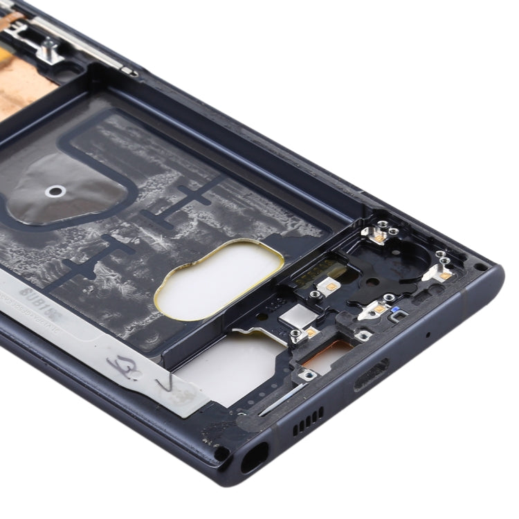 For Samsung Galaxy Note10 Middle Frame Bezel Plate (Black)
