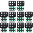 For Samsung Galaxy A51 10pcs Camera Lens Cover (Black) - free shipping - PMc TechLife - Order now!