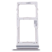 For Samsung Galaxy Note 10 Lite SM-N770 SIM Card Tray + SIM Card Tray / Micro SD Card Tray (Silver)