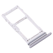 For Samsung Galaxy Note 10 Lite SM-N770 SIM Card Tray + SIM Card Tray / Micro SD Card Tray (Silver)
