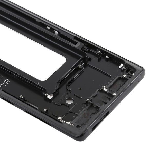 For Galaxy Note9 Front Housing LCD Frame Bezel (Black)