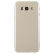 For Galaxy A8 Back Cover with Side Keys & Camera Lens (Gold)