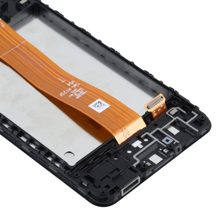 Original LCD Screen for Samsung Galaxy A12 4G SM-A125F Digitizer Full Assembly with Frame