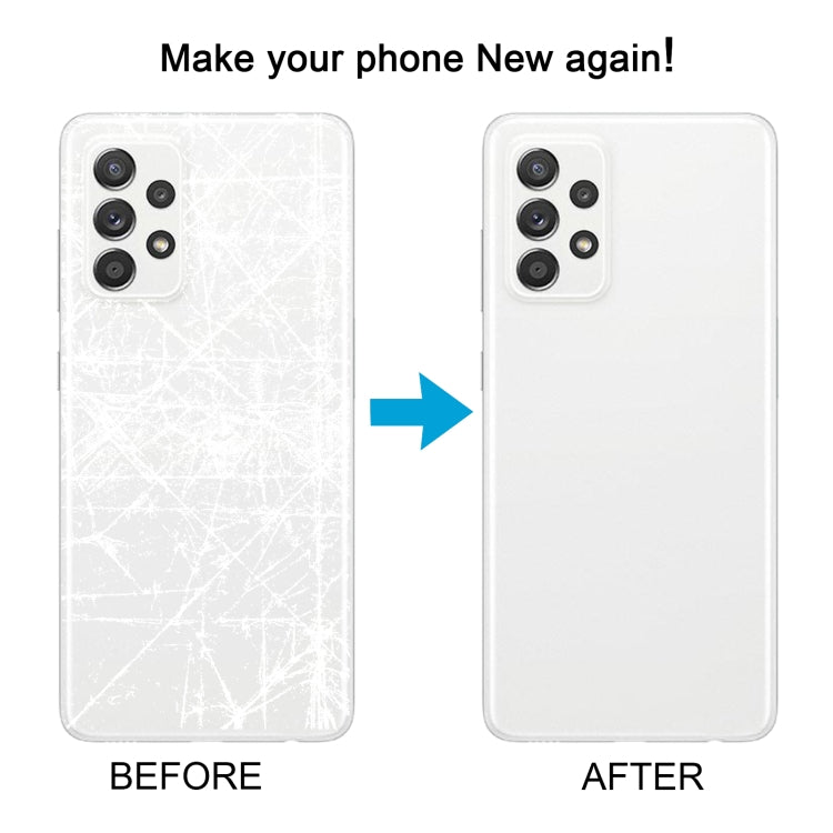 For Samsung Galaxy A52 5G / A52 4G Battery Back Cover with Camera Lens Cover(White)