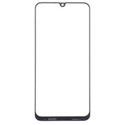 For Samsung Galaxy A50 / A30 / M30 / A4S 10pcs Front Screen Outer Glass Lens (Black)