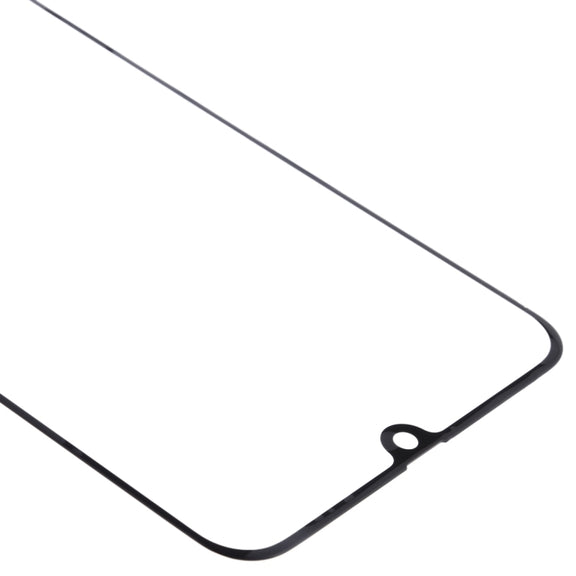 For Samsung Galaxy A50 / A30 / M30 / A4S 10pcs Front Screen Outer Glass Lens (Black)