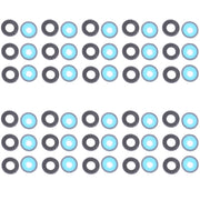 For Samsung Galaxy A32 SM-A325 10pcs Back Camera Lens