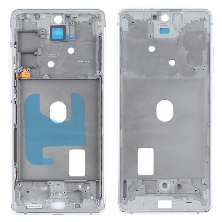 For Samsung Galaxy S20 FE Middle Frame Bezel Plate With Accessories (Silver)