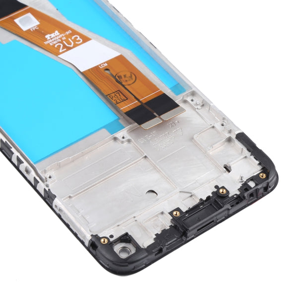 Original LCD Screen for Samsung Galaxy M11 SM-M115 Digitizer Full Assembly with Frame (Black)