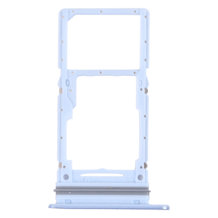 For Samsung Galaxy A33 5G SM-A336B Original SIM Card Tray + SIM Card Tray / Micro SD card tray (Blue)
