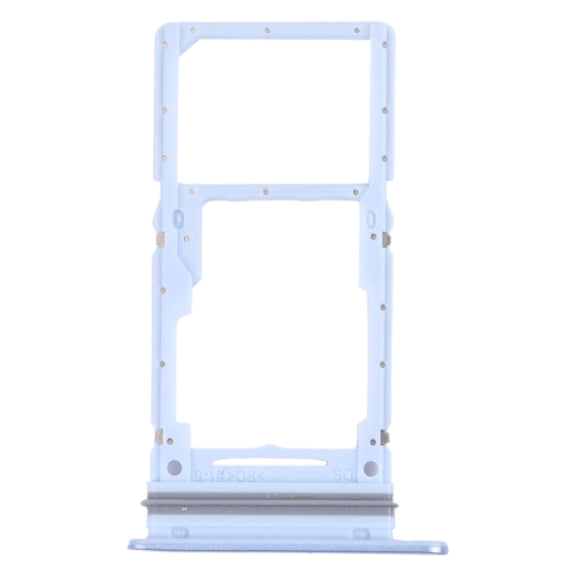 For Samsung Galaxy A33 5G SM-A336B Original SIM Card Tray + SIM Card Tray / Micro SD card tray (Blue)
