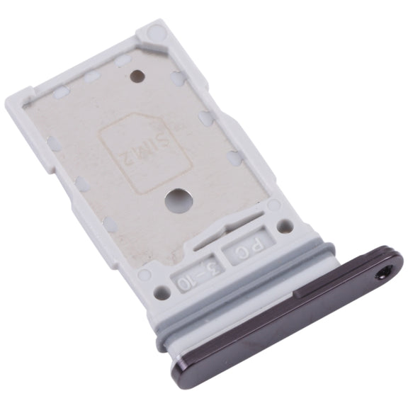 For Samsung Galaxy S22 Ultra 5G SM-S908B Original SIM Card Tray + SIM Card Tray (Black)