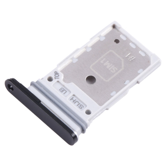 For Samsung Galaxy S22 Ultra 5G SM-S908B Original SIM Card Tray + SIM Card Tray (Jet Black)