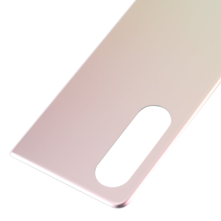For Samsung Galaxy Z Fold3 5G SM-F926B Glass Battery Back Cover (Gold)
