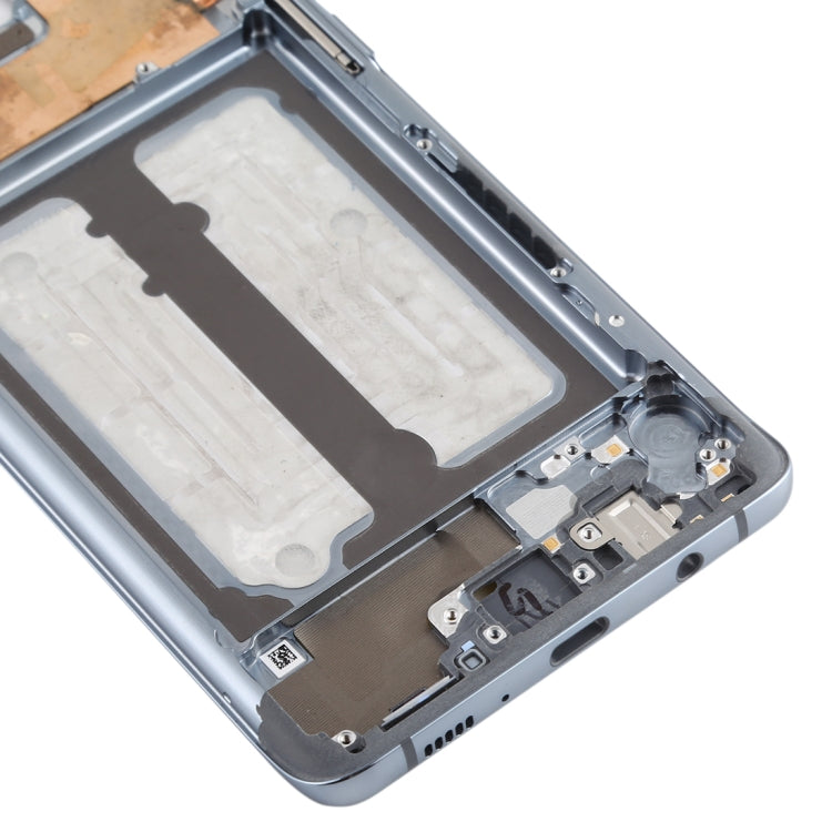 For Galaxy S10 5G  Middle Frame Bezel Plate with Side Keys (Grey)