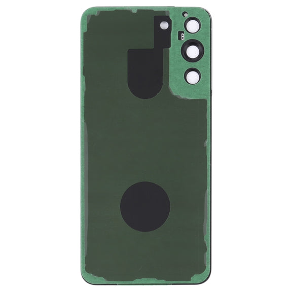 For Samsung Galaxy S22+ 5G SM-S906B Battery Back Cover with Camera Lens Cover (Green)