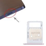 For Samsung Galaxy Tab S7 FE SM-T736 SIM Card Tray + Micro SD Card Tray (Pink)