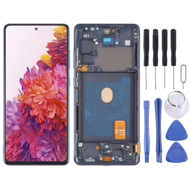 incell LCD Screen For Samsung Galaxy S20 FE SM-G780 Digitizer Full Assembly with Frame, Not Supporting Fingerprint Identification