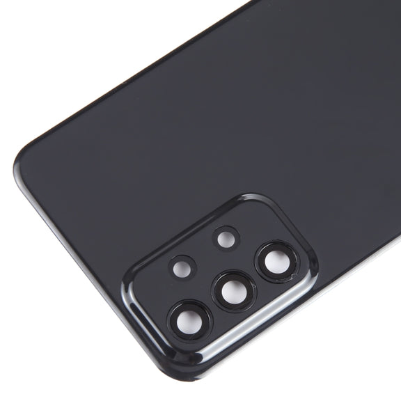 For Samsung Galaxy A23 5G SM-A236A Original Battery Back Cover with Camera Lens Cover(Black)