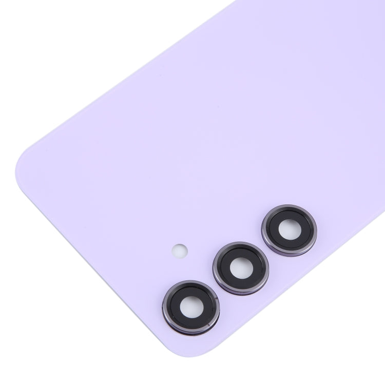 For Samsung Galaxy S24+ SM-S926B OEM Battery Back Cover with Camera Lens Cover(Light Purple)