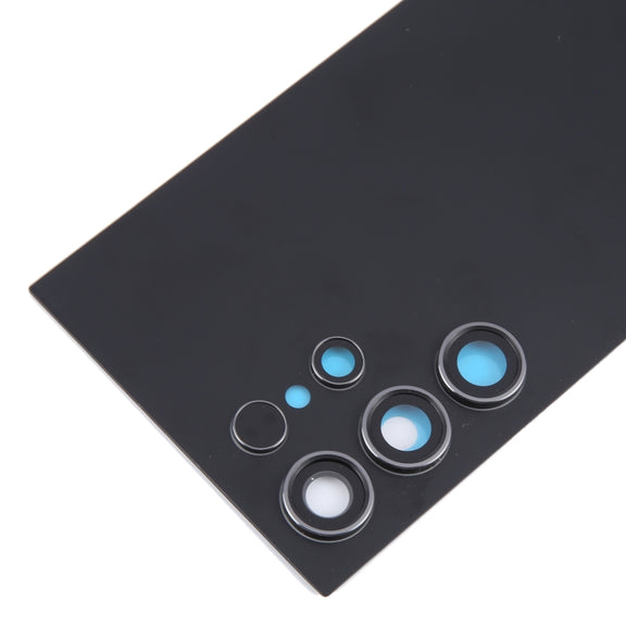 For Samsung Galaxy S24 Ultra SM-S928B OEM Battery Back Cover with Camera Lens Cover(Black)