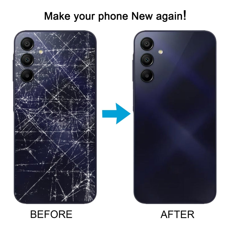 For Samsung Galaxy A15 SM-A155F Original Battery Back Cover(Blue)