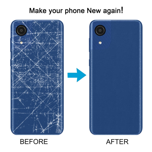 For Samsung Galaxy A03 Core SM-A032F Original Battery Back Cover(Blue)