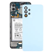 For Samsung Galaxy A23 4G SM-A235F Original Battery Back Cover with Camera Lens Cover(Blue)