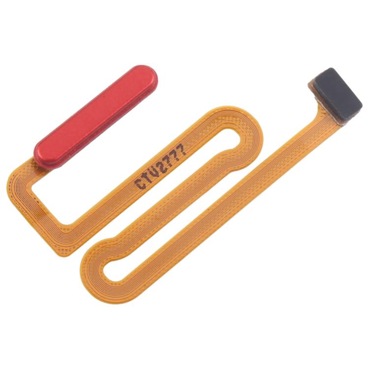 For Samsung Galaxy M12 / A12 SM-A125/M125/A127 Original Fingerprint Sensor Flex Cable (Red)